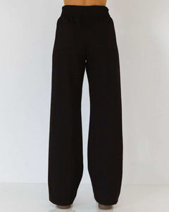Love Hearts Pants Black