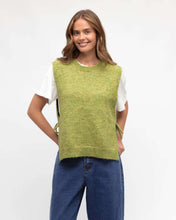 Load image into Gallery viewer, Paper Heart Effie Knit Vest Olive
