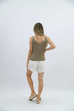 Load image into Gallery viewer, Worthier Glow Glitter Vest Brown
