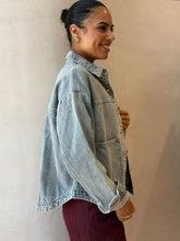 Load image into Gallery viewer, Bobbi Pocket Denim Jacket
