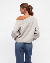 Load image into Gallery viewer, Riah Knit Jumper Oatmeal
