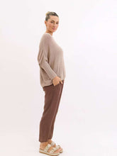 Load image into Gallery viewer, Worthier Cari Cotton Blend Knit Gold Sparkle
