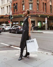 Load image into Gallery viewer, White Closet Cindy Faux Leather Midi Dress
