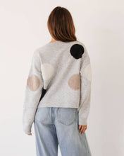 Load image into Gallery viewer, Spot Knit Wool Blend Cardigan Grey | Label Of Love
