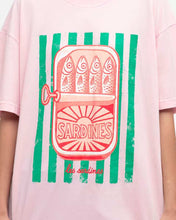 Load image into Gallery viewer, Sardines Tee Pink Paper Heart
