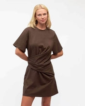Load image into Gallery viewer, Gab Mini Dress Chocolate
