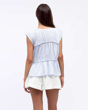 Load image into Gallery viewer, Hailey Top Blue by Paper Heart
