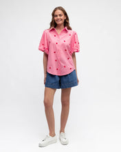Load image into Gallery viewer, Amore Heart Cotton Shirt Pink
