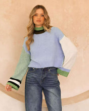 Load image into Gallery viewer, Scarlet Knit Jumper Blue Multi
