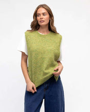 Load image into Gallery viewer, Paper Heart Effie Knit Vest Olive
