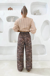 Shella Relaxed Pants Leopard