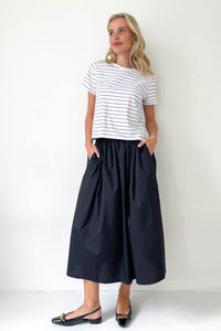 Bri Midi Skirt Black