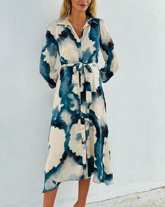 Zariah Maxi Dress Blue Ink