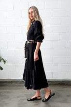 Load image into Gallery viewer, Fria The Label Lace Trim Godet Dress

