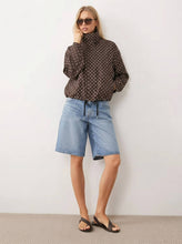 Load image into Gallery viewer, Alex Spray Jacket Brown Polka Dot
