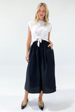 Load image into Gallery viewer, Bri Midi Skirt Black
