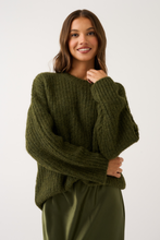 Load image into Gallery viewer, Lorenza Knit - Khaki | Cartel &amp; Willow
