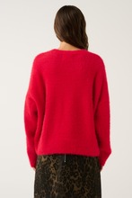 Load image into Gallery viewer, Ayla Knit Sweater - Scarlet | Cartel &amp; Willow
