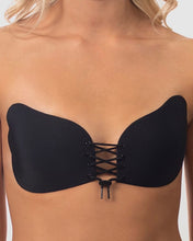 Load image into Gallery viewer, Push Up Backless Bra Black
